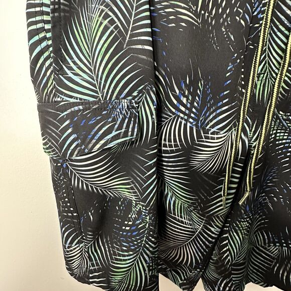 George Shorts Men’s L(36-38) Swim Trunks Nature Print Drawstring W/ Pockets - Picture 4 of 11